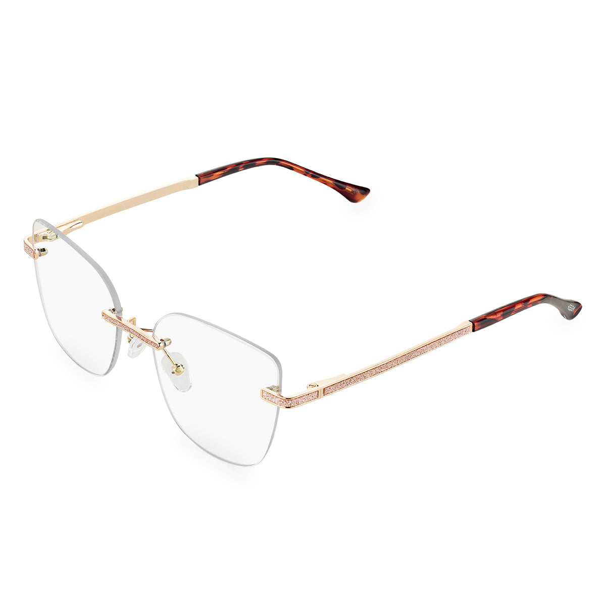 Óculos de Grau Feminino Kessy 478 Dourado Demi